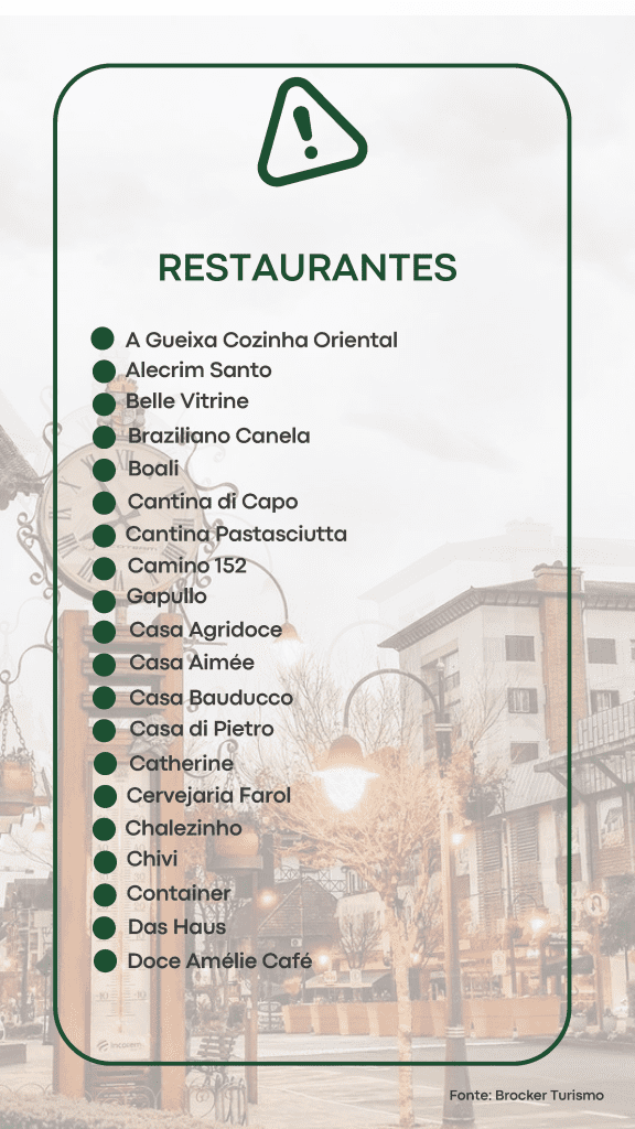 Confira aqui os atrativos abertos em Gramado