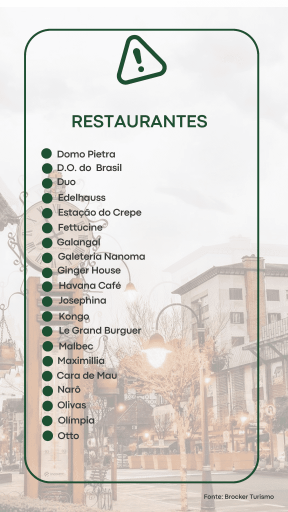 Confira aqui os atrativos abertos em Gramado